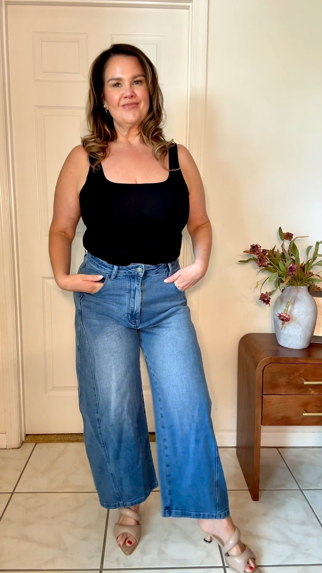 It only took me 41 years to find not 1 but 2 pairs of jeans that make me feel this confident! 

I’m wearing a size 12 

#LTKMidsize #LTKmomlife #LTKOver40