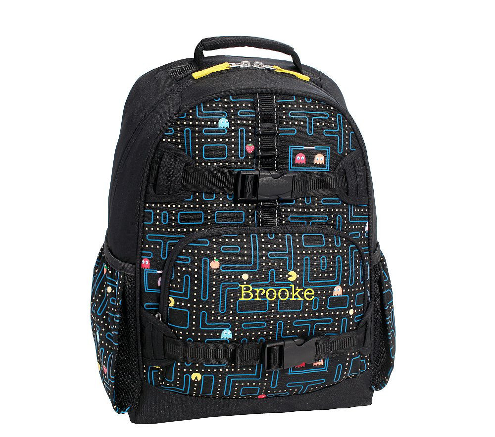 Glow-in-the-Dark PAC-MAN(TM)Mackenzie Large RPET Backpack | Pottery Barn Kids