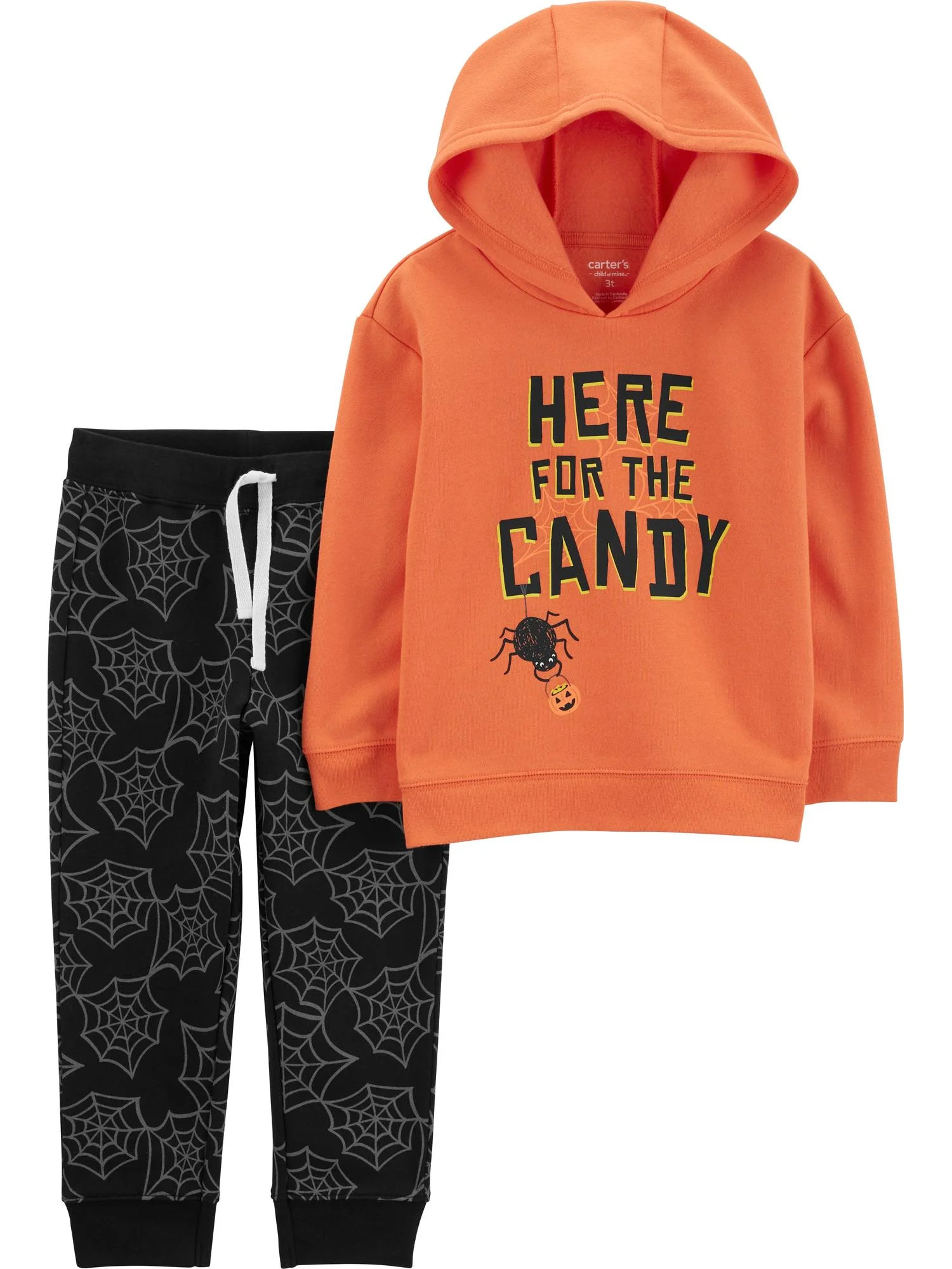 Carter's Child of Mine Toddler Boy Halloween Outfit Set, 2-Piece, Sizes 12M-5T | Walmart (US)