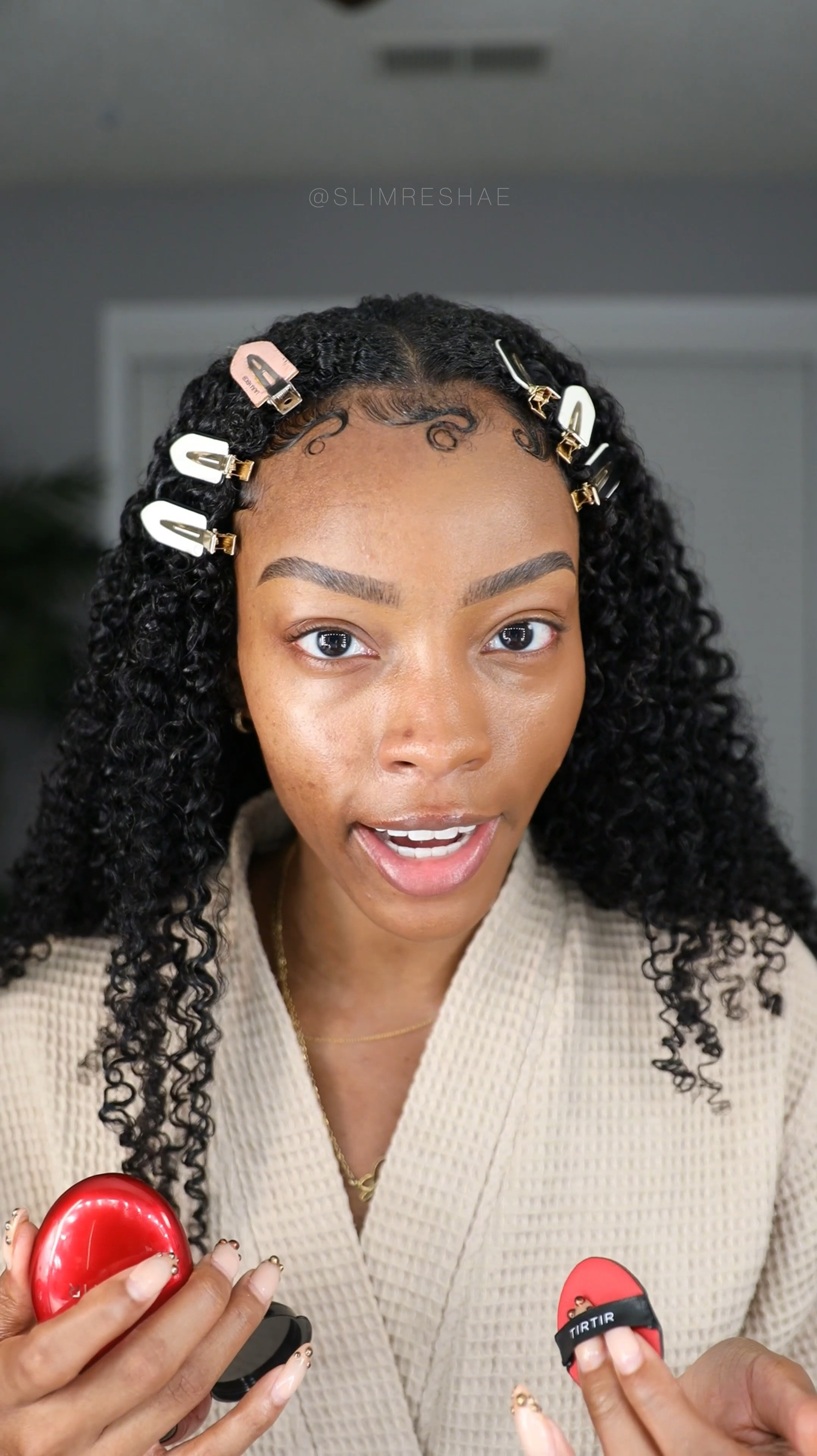 yall this tir tir foundation is niceeeee, shade: 43N 