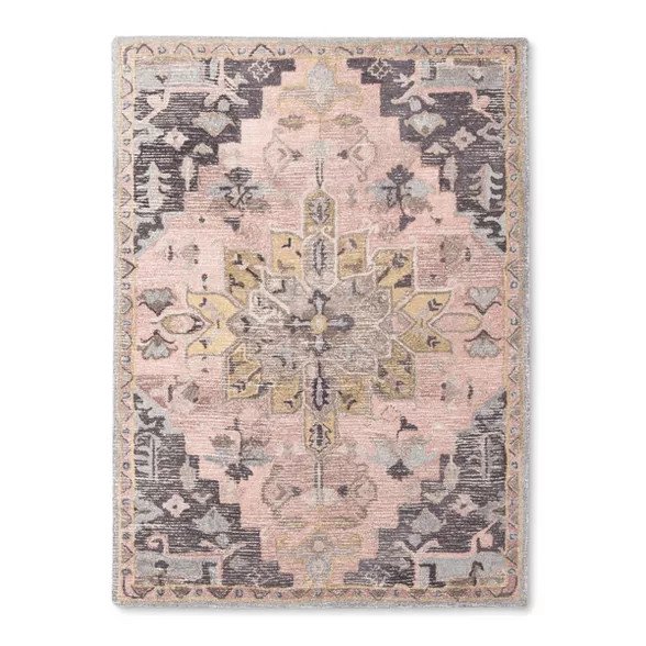 Damask Tufted Vintage Wool Rug - Threshold™ | Target