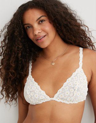 Show Off Daisy Lace Bralette | American Eagle Outfitters (US & CA)