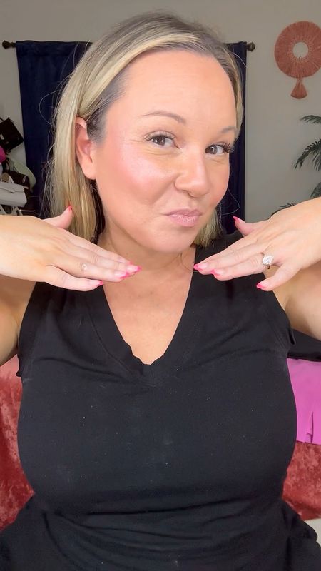 GRWM everyday makeup on a mom of 2 over 40! 

The perfect dewy glowy makeup combo! 
Chanel waterfresh skin tint shade medium plus 
Chanel Les Beiges shade B30
Iconic London illuminator in original 
This makeup is so lightweight it melts into your skin it looks so flawless 
Highlighter is shade Modern Mercury
Blush shade Stockholm in Merit and Blush from Tarte is shade Pink
Lipstick shade blush nude 
Lipgloss shade aura 

#LTKover40 #LTKbeauty

#LTKFindsUnder50 #LTKBeauty #LTKOver40
