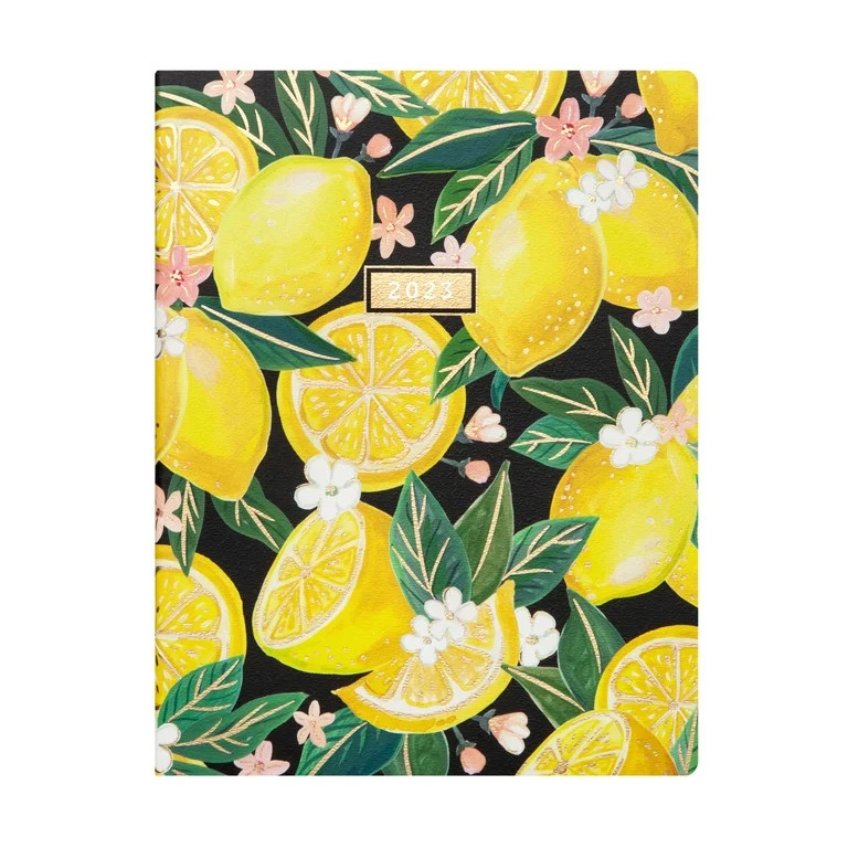 2023 Year Monthly Planner, 6.75"x8.75", Lemons by Mintgreen | Walmart (US)
