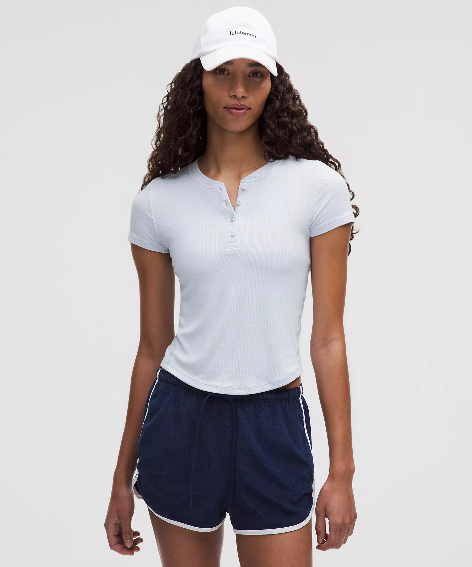 Hold Tight Short-Sleeve Henley | Women's Short Sleeve Shirts & Tee's | lululemon | Lululemon (US)