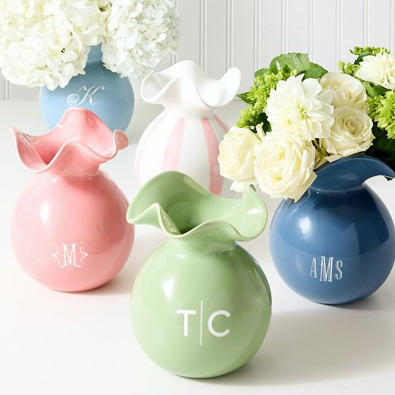 Ceramic Ruffle Vase | Mark and Graham