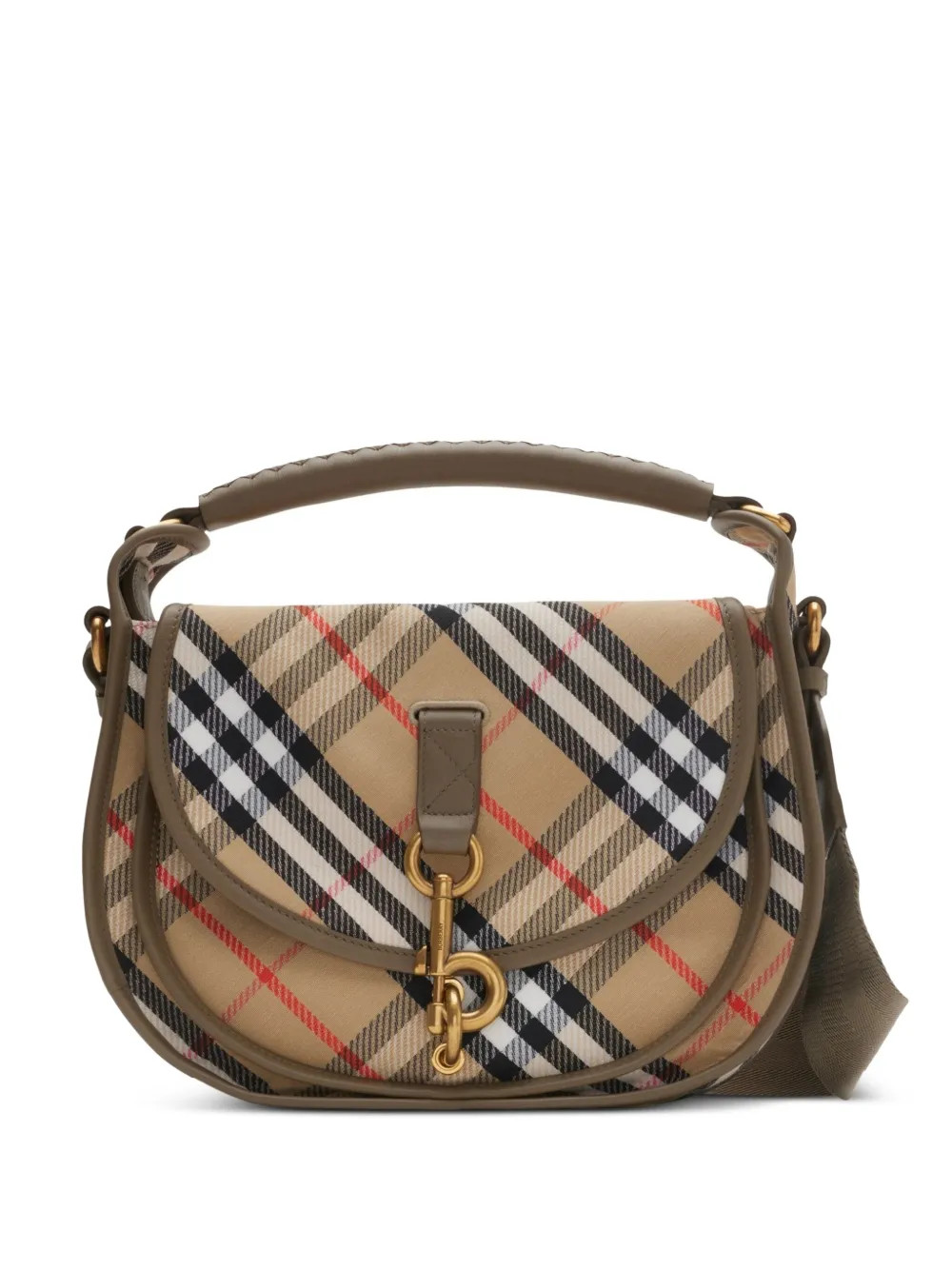 Burberry Kleine B Clip Umhängetasche | Nude | FARFETCH DE | Farfetch Global