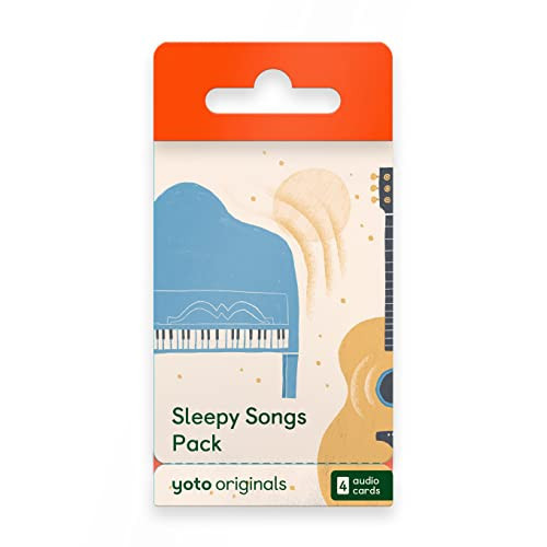 Yoto Sleepy Songs Pack – 4 Kids Musical Cards for Use with Player & Mini All-in-1 Audio Player, Educational & Screen-Free Listening with Relaxing Music for Naptime Bedtime & Winding Down | Amazon (US)