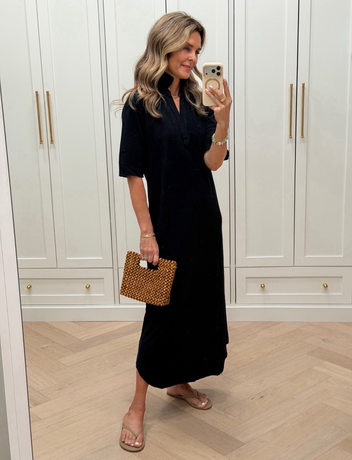 Wearing XS I’m 5’6” 
Beautiful Emma dress from Frank & Eileen 
#LTKootd