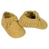Gerber Unisex-Child Baby Moccasins Crib Shoes Newborn Infant Neutral Boys Girls | Amazon (US)