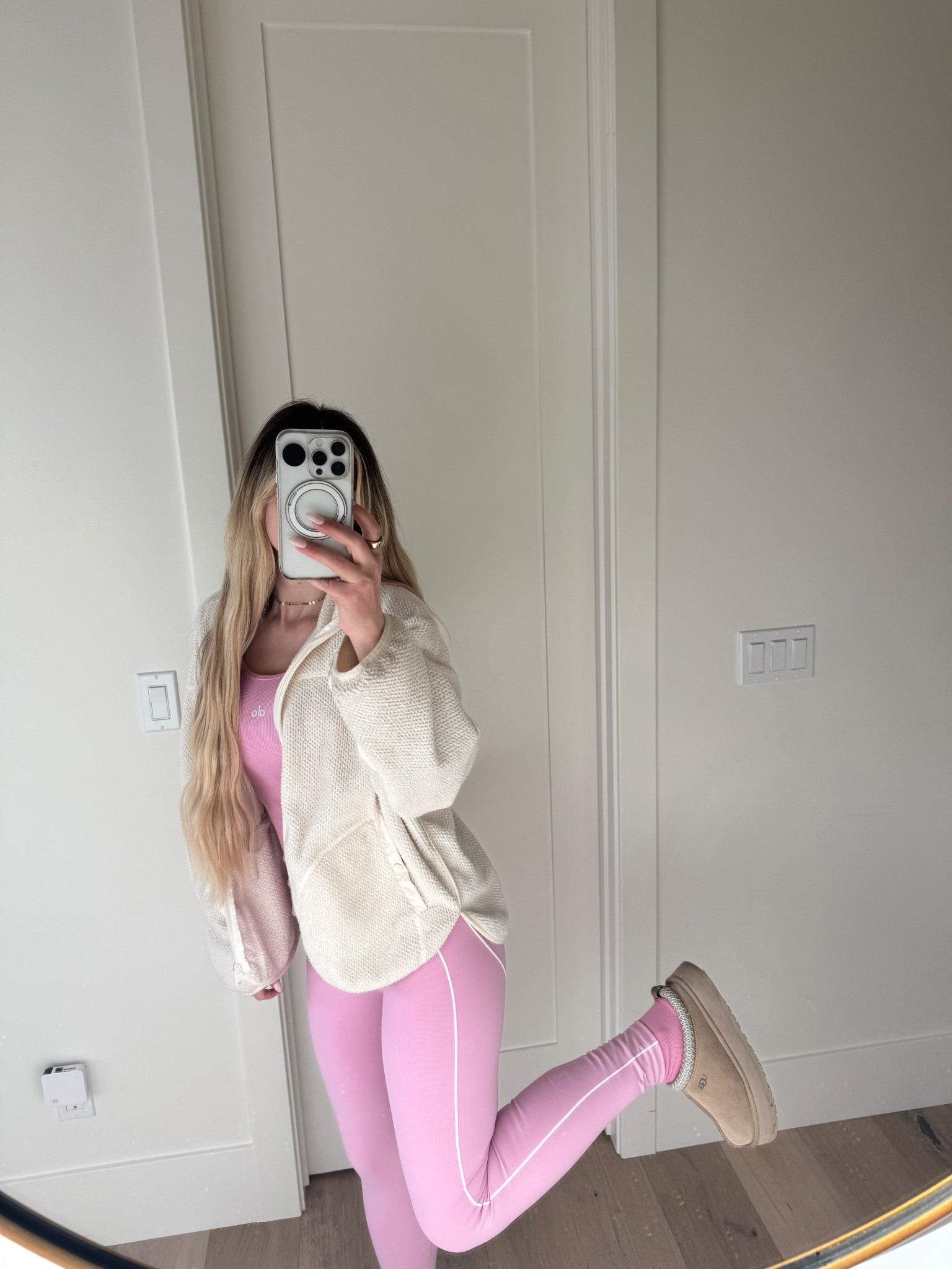 pink matching alo set for pilates 

#LTKActive #LTKfitnessgoals #LTKootd
