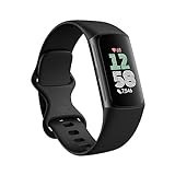 Fitbit Charge 6 Fitness Tracker with Google apps, Heart Rate on Exercise Equipment, 6-Months Premium Membership Included, GPS, Health Tools and More, Obsidian/Black, One Size (S & L Bands Included) | Amazon (US)