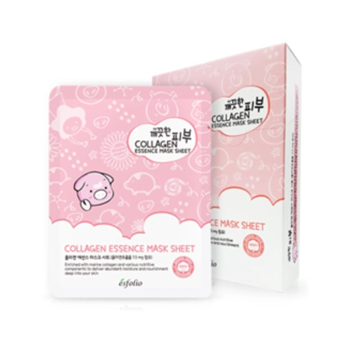 esfolio - Pure Skin Collagen Essence Mask Sheet Set 10pcs | YesStyle Global
