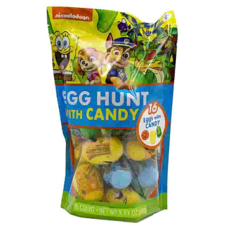 Nickelodeon Themed Candy Filled Plastic Easter Eggs Basket Stuffers, 2.82 Ounce, 16 Count | Walmart (US)