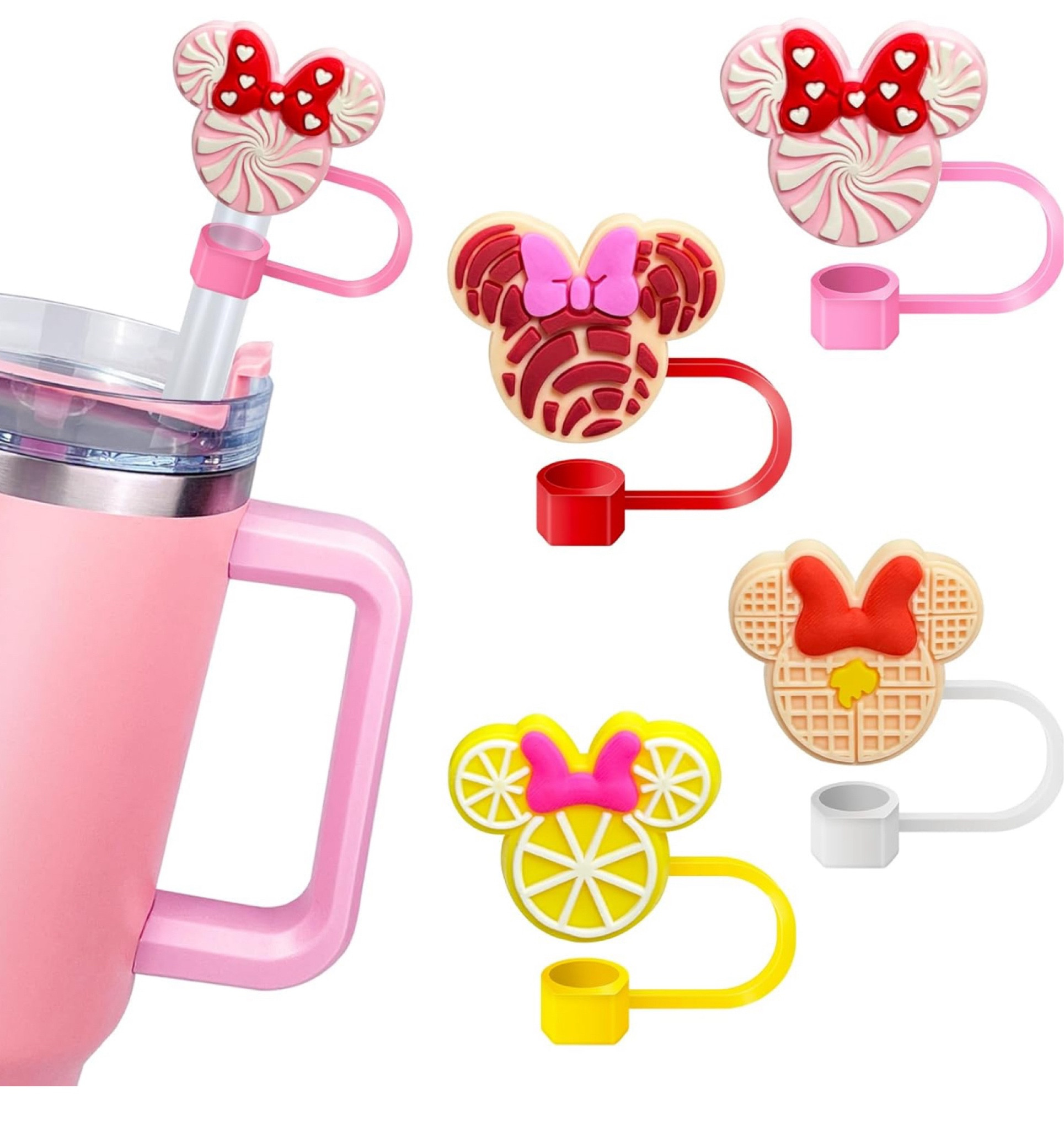 Cartoon Dessert Straw Covers Cap for Stanley Cup, 10mm Straw Covers Cap for Stanley Tumblers Accessories, Reusable Straw Cap Stopper for Straws Tip Lids

#LTKKids #LTKStyleTip #LTKTravel