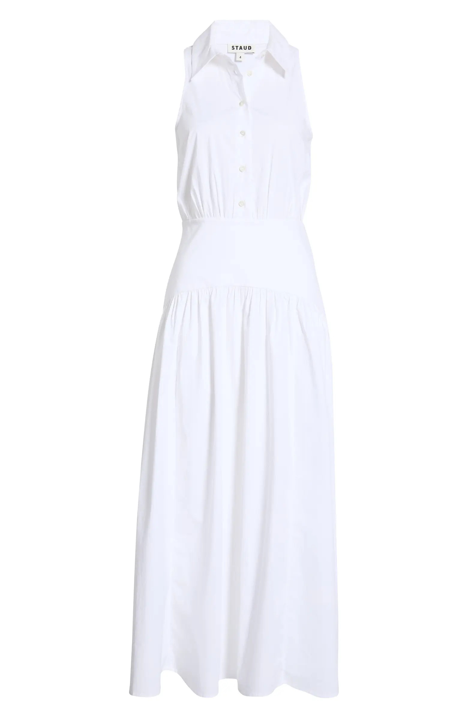Romy Sleeveless Maxi Shirtdress | Nordstrom