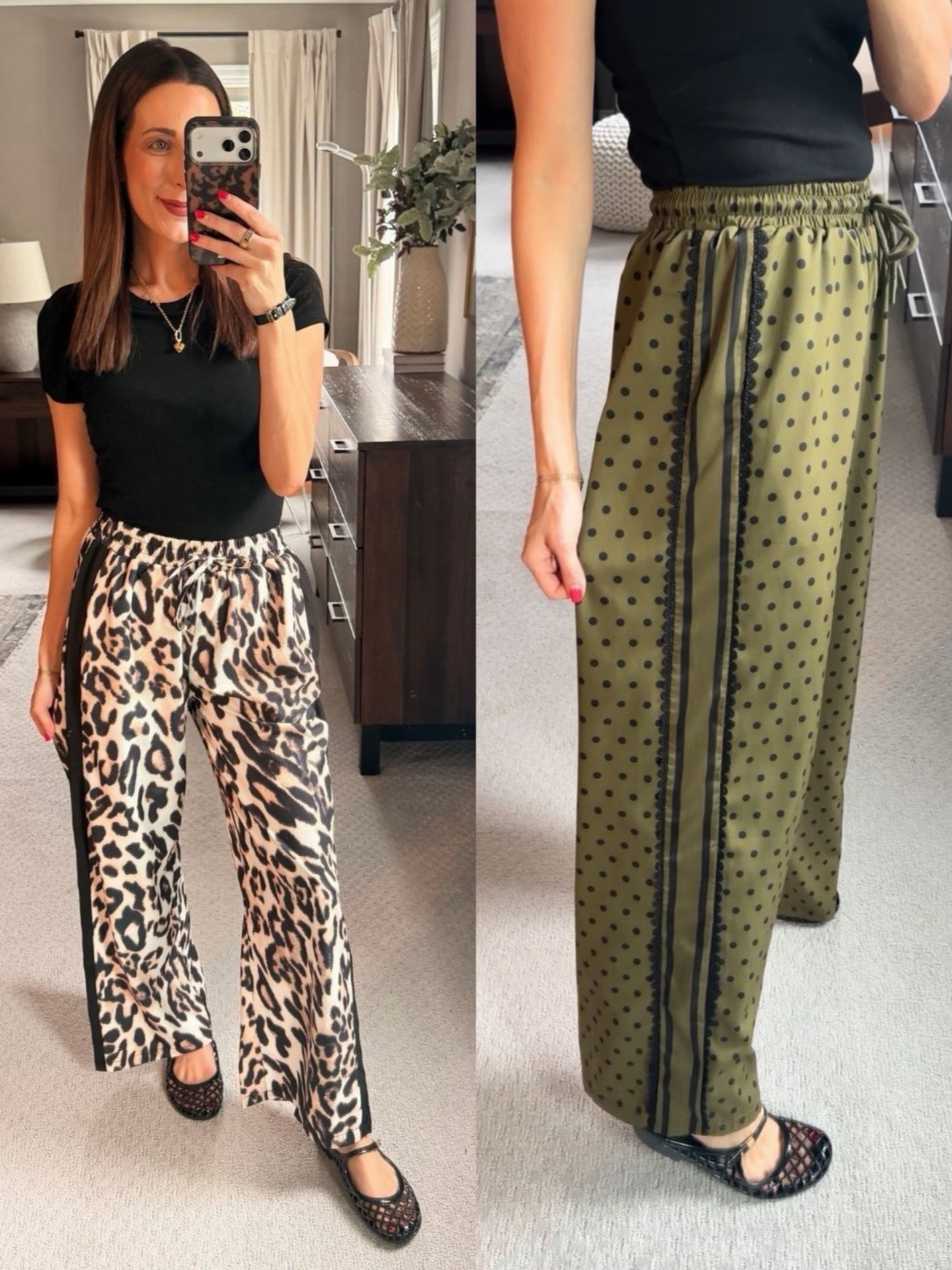 Postpartum friendly pants! 

 