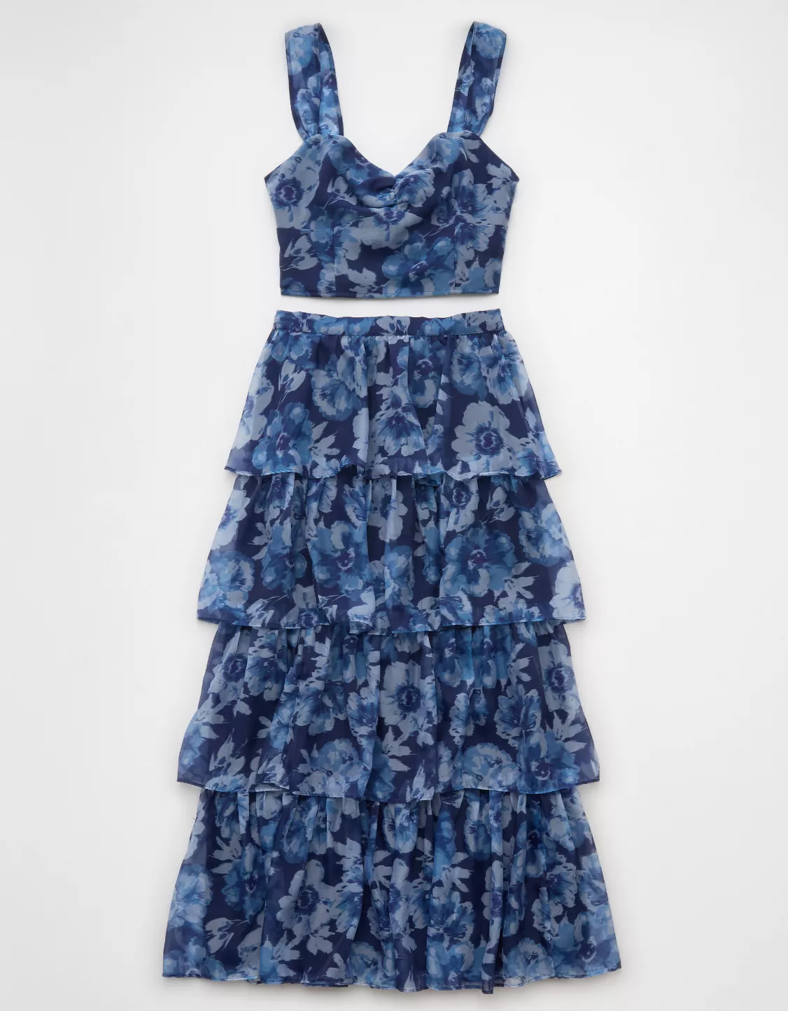 AE Floral Organza Maxi Skirt Set | American Eagle Outfitters (US & CA)