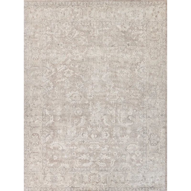 Tuscany Hand Loomed Oriental Area Rug in Tan | Wayfair North America