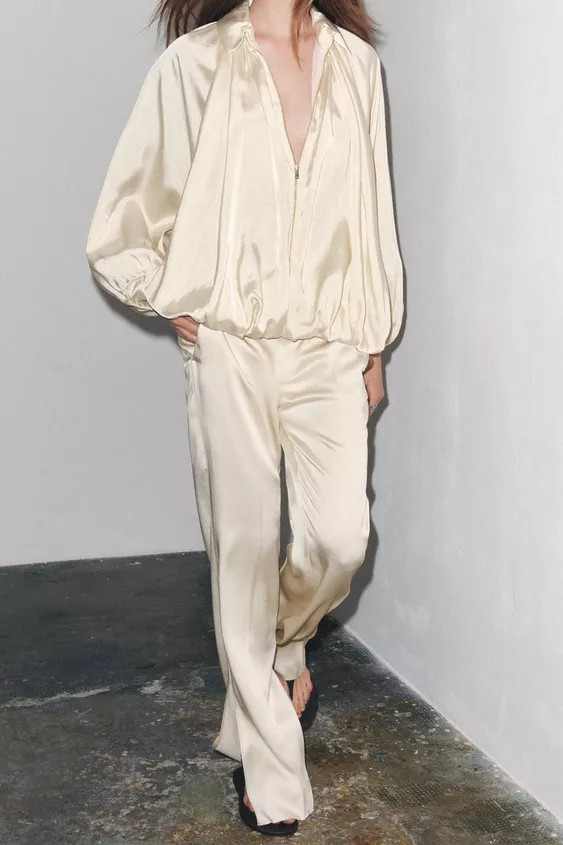 PUFFED BOMBER JACKET ZW COLLECTION | Zara US