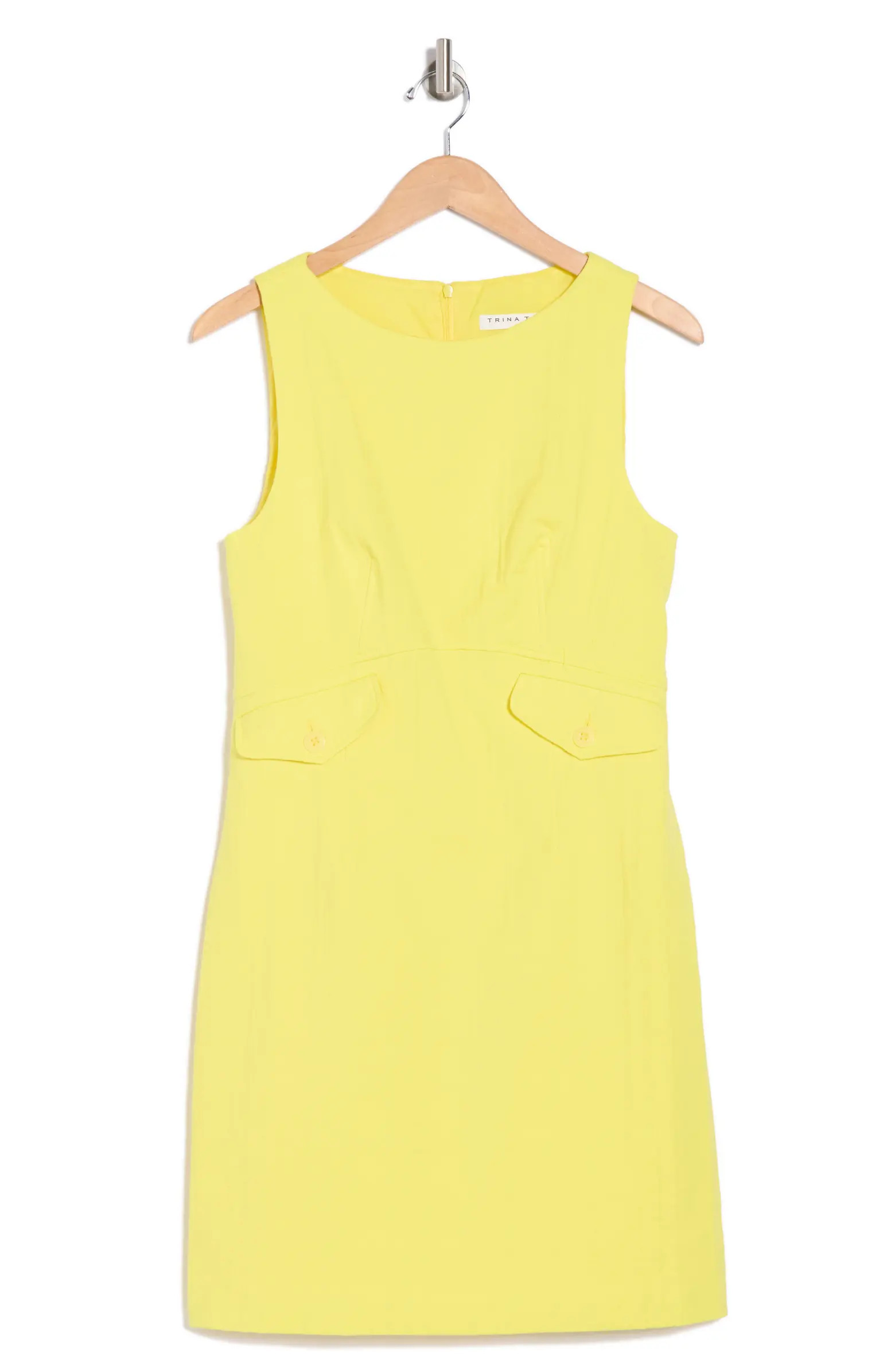 Trina Turk Atrina Sleeveless Cotton Blend Sheath Dress | Nordstromrack | Nordstrom Rack