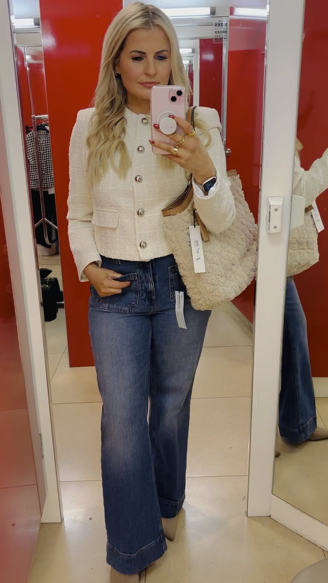 YOU NEED THIS BLAZER‼️ Absolutely love this cropped blazer in River Island #newseason.. The military style buttons are a favourite of mine .. I styled it today with these lovely Victoria Beckham inspired jeans for a sophisticated day look.



#styled #favourites #keypieces #militarystyle #over40 #over30 #over50 #daylook #ootd #discover #styleinspo #capsulewardrobe #personalstyle #stylist 
#jeans #blazer 

•basics • wardrobe essentials • outfit inspo •styled • how to wear • what to wear •capsule wardrobe • day outfit • jeans • favourites • styling •how I wore it 

#LTKfindsunder100 #LTKSeasonal #LTKeurope