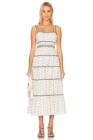 Ulla Johnson Clemente Dress in Ivory from Revolve.com | Revolve Clothing (Global)