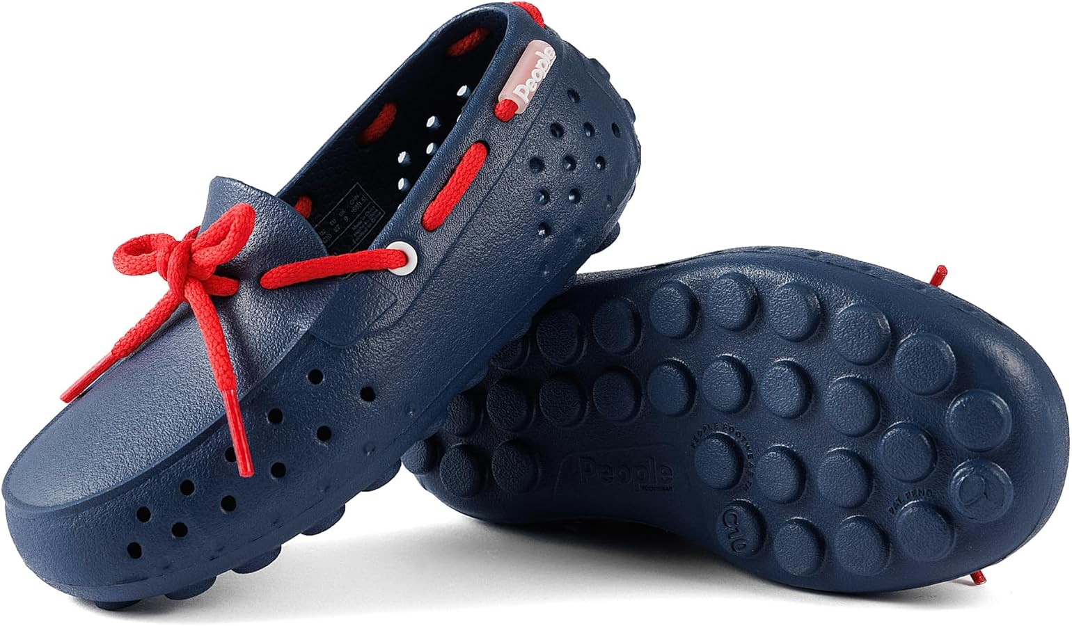 People Footwear Senna Kids - Waterproof Slip-On Rubber Loafers, Lightweight Durable Boat Shoes fo... | Amazon (US)