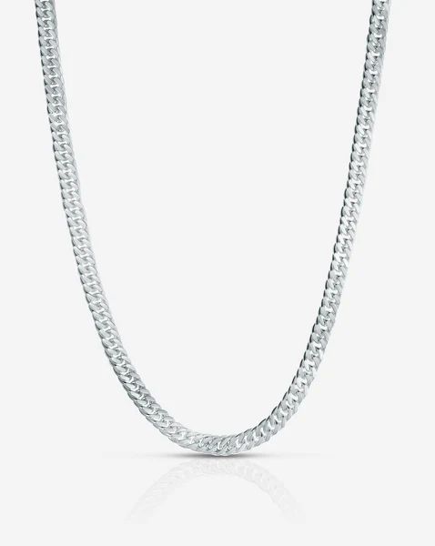 Statement Sterling - Jumbo Curb Chain Necklace | Ring Concierge