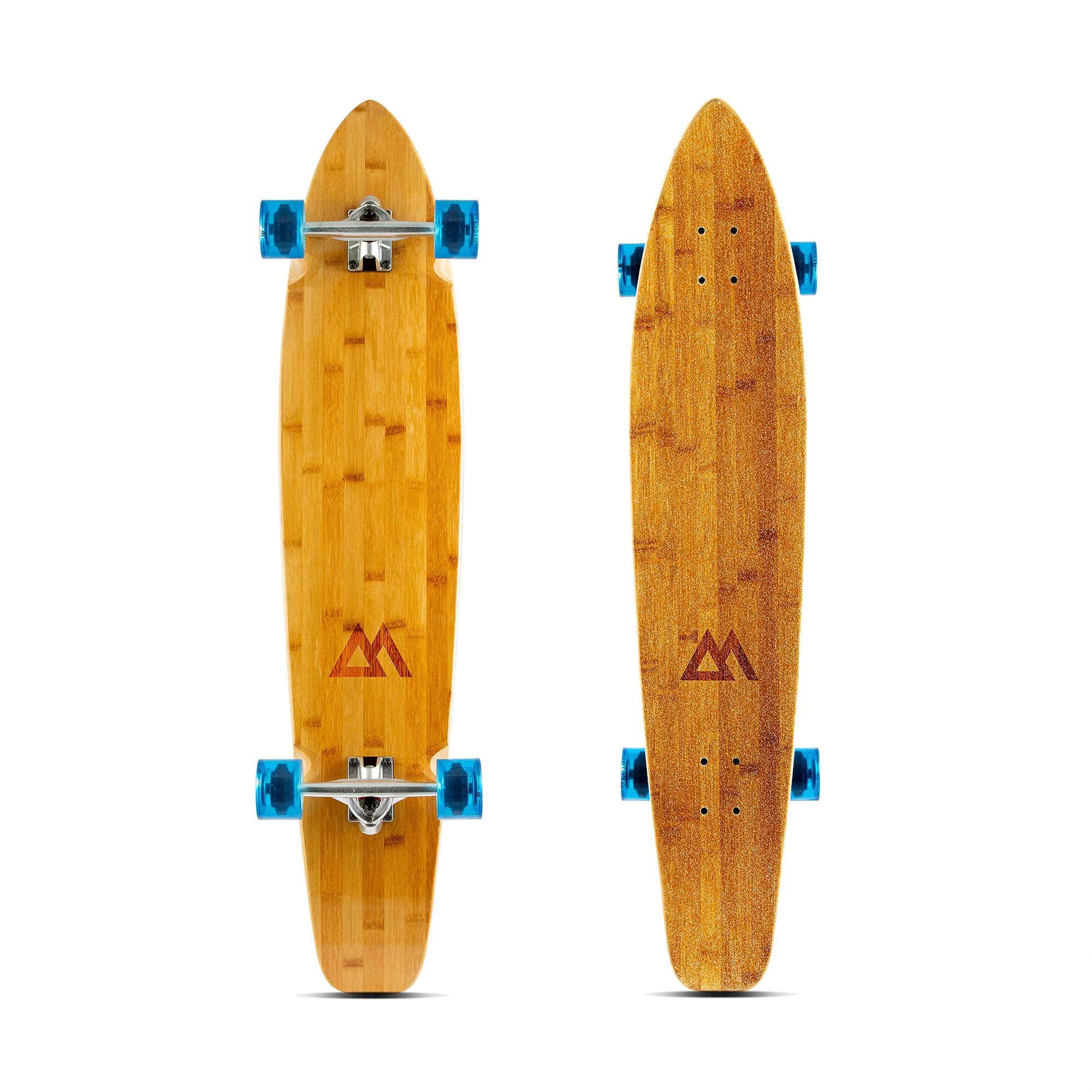 Magneto 44 inch Kicktail Cruiser Longboard Skateboard | Bamboo and Hard Maple Deck | Cruising, Carvi | Amazon (US)