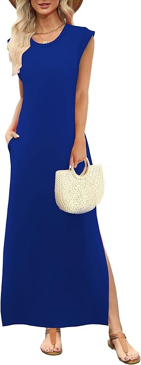 Summer Dresses for Women 2025 Plus Size Spring Clothes Beach Vacation Fashion Maxi Casual Outfits | Amazon (US)