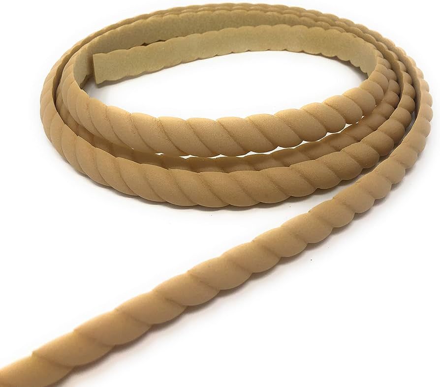 FLEXTRIM Flexible Rope molding - 3/8" Thick X 3/4" Wide and 94" inches Long (DM4ROP) | Amazon (US)
