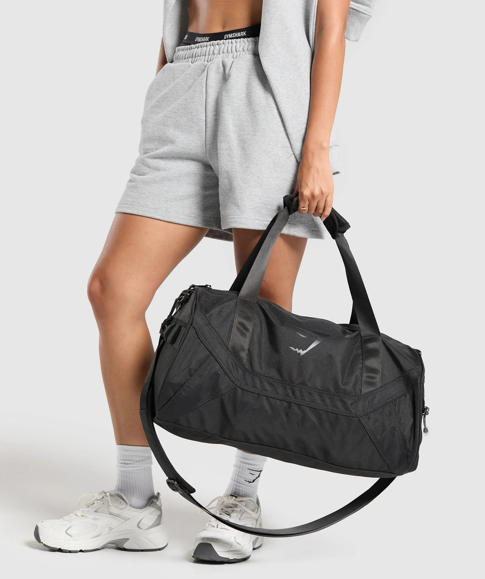 Gymshark Sharkhead Gym Bag - Black | Gymshark US