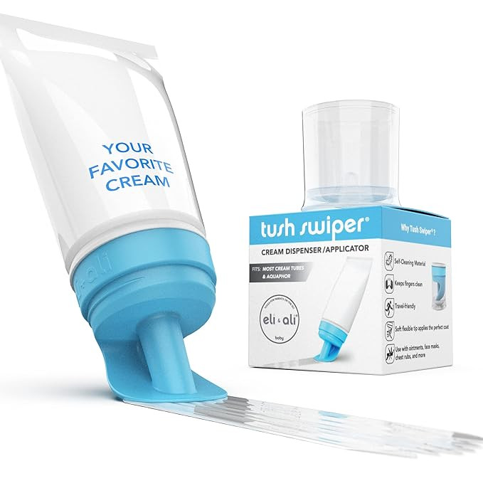 Eli & Ali Tush Swiper - Diaper Rash Cream & Butt Paste Applicator - Universal Fit for Most Diaper... | Amazon (US)