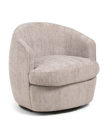 28x27.5 Landon Swivel Accent Chair | TJ Maxx