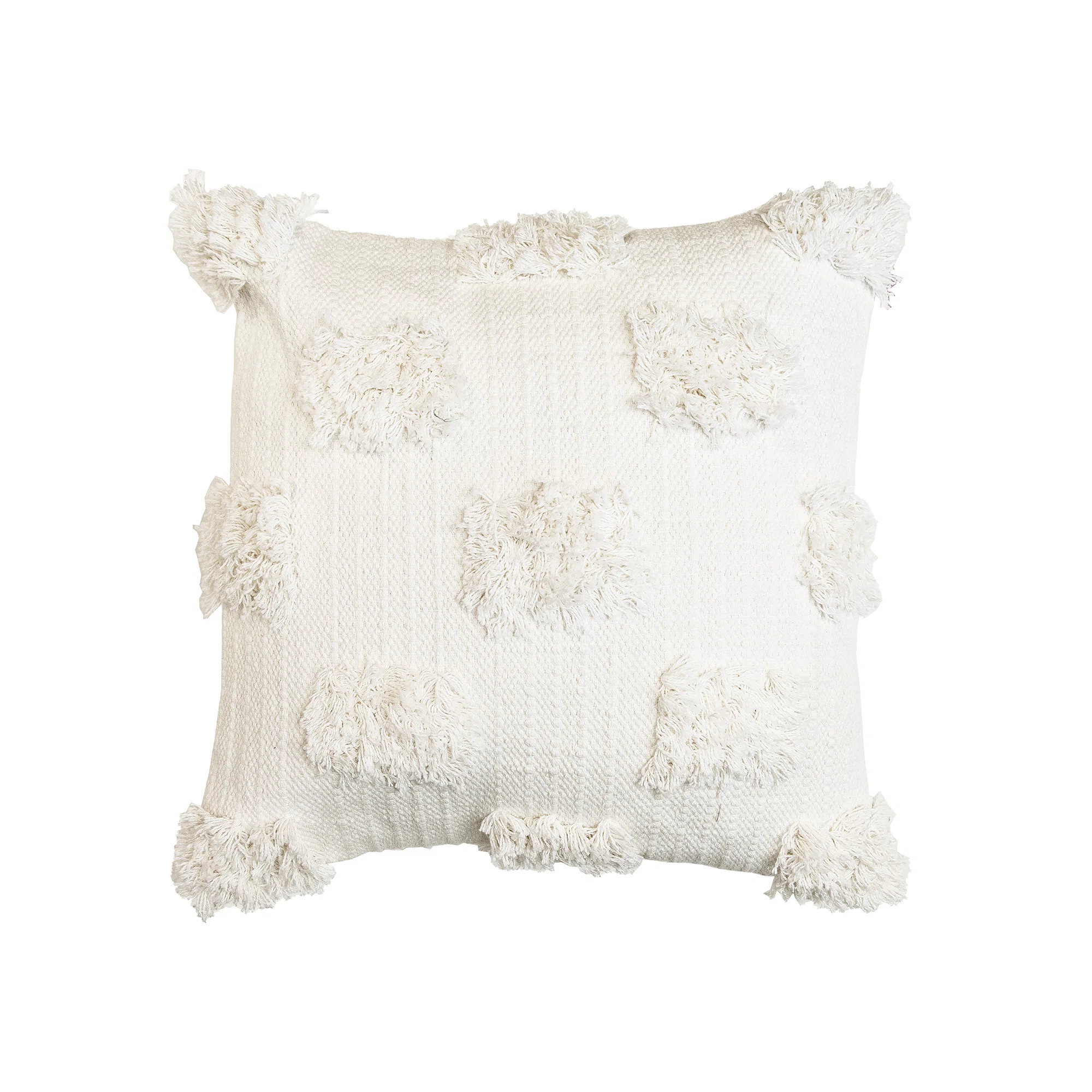 100% Cotton Throw Square Pillow Cover & Insert | Wayfair North America