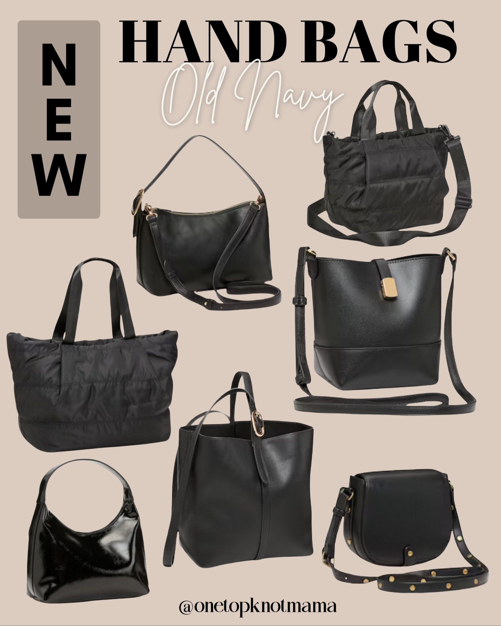 New handbags for fall! #OldNavy #handbags #fallstyle

#LTKStyleTip #LTKItBag #LTKFindsUnder50