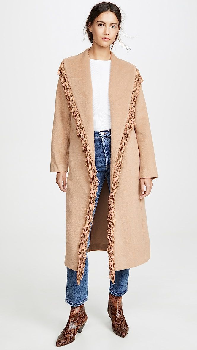Linda Fringe Coat | Shopbop