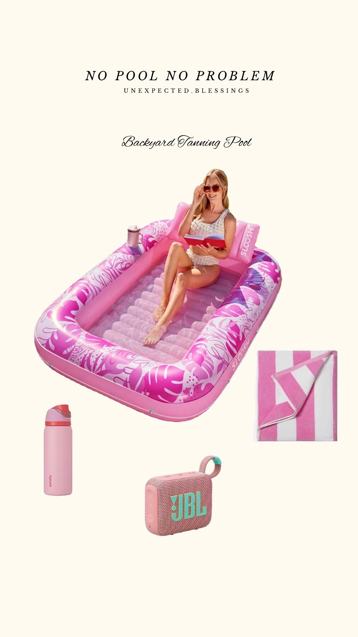 No pool? No problem! This tanning pool brings the pool to you and can also be used as an epic pool float!

#LTKmomlife #LTKSeasonal #LTKHome