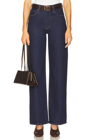 Harper Mid Rise Relaxed Straight Jeans in Reissue | Revolve Clothing (Global)