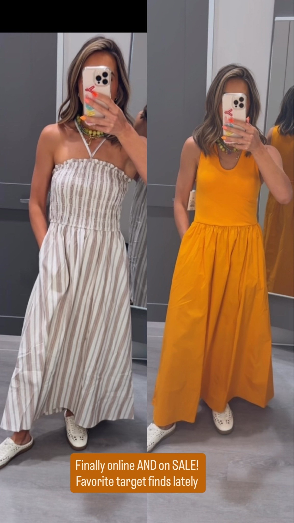 These dresses are FINALLY ONLINE and on major sale! I’m obsessed with both! The fit and quality are 12/10 and I linked up some perfect summer accessories!

#LTKSaleAlert #LTKootd #LTKgrwm