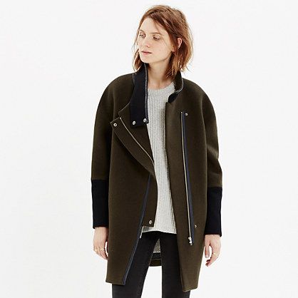 City Grid Coat | Madewell