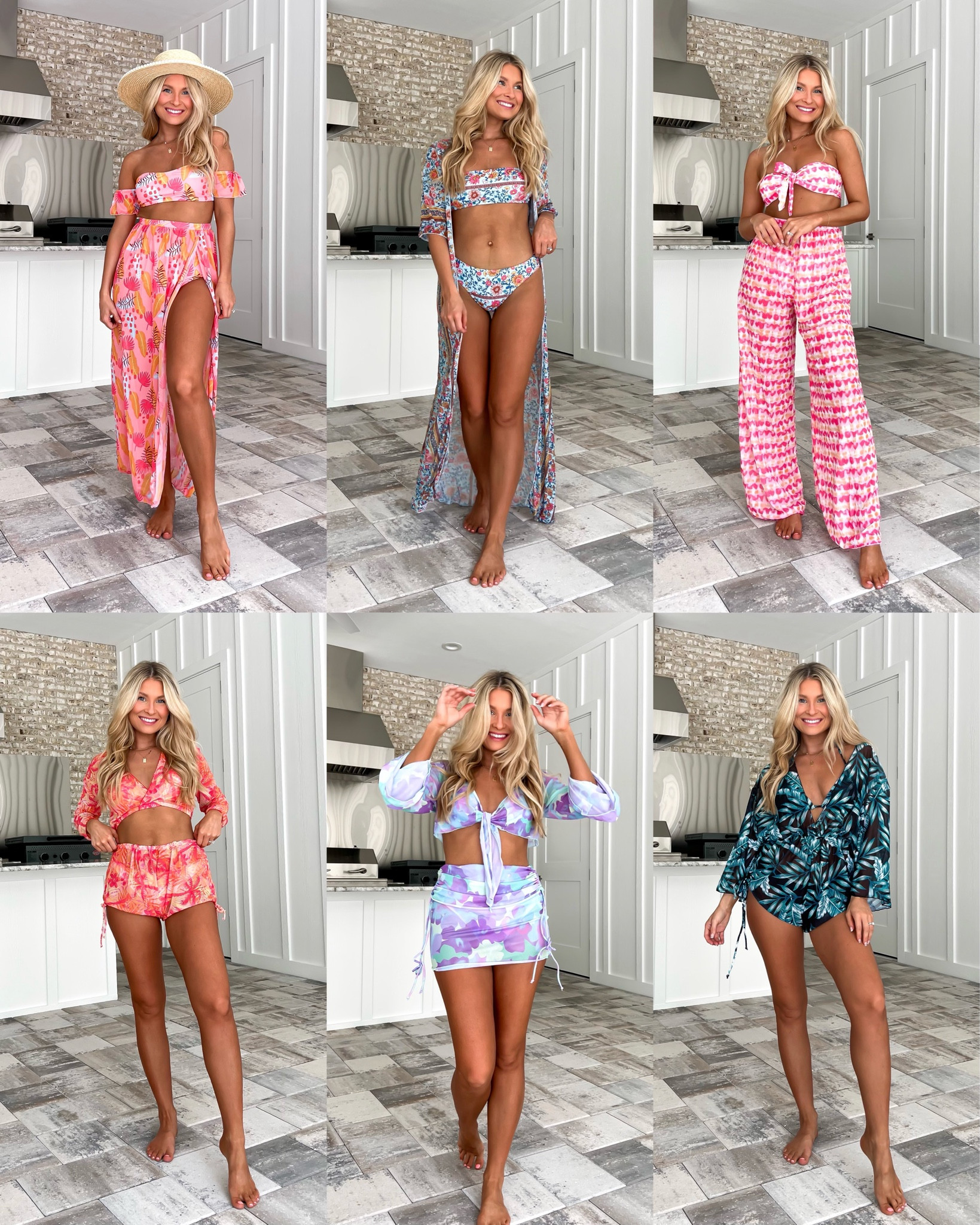 Amazon swing sets. Affordable swim. Bikini sets. Bikini with cover-up. Bikini with sarong. Bikini with romper. Tropical Bikini. Foreo bikini. Vacation outfit. Beach outfit.

#LTKswim #LTKSeasonal #LTKstyletip