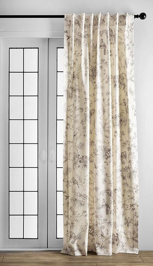 Maison d' Hermine Curtains 100% Cotton Easter (50"x108") One Panel Easy Hanging with a Rod Pocket... | Amazon (US)