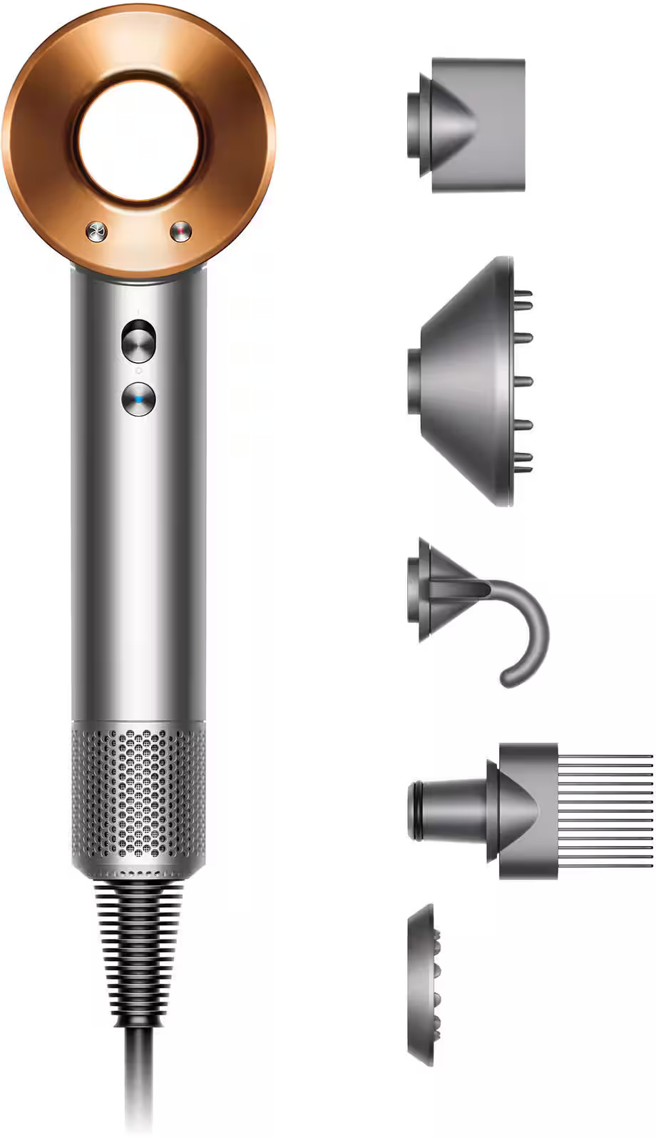 Dyson Supersonic Hair Dryer Nickel/Copper 389920-01 - Best Buy | Best Buy U.S.