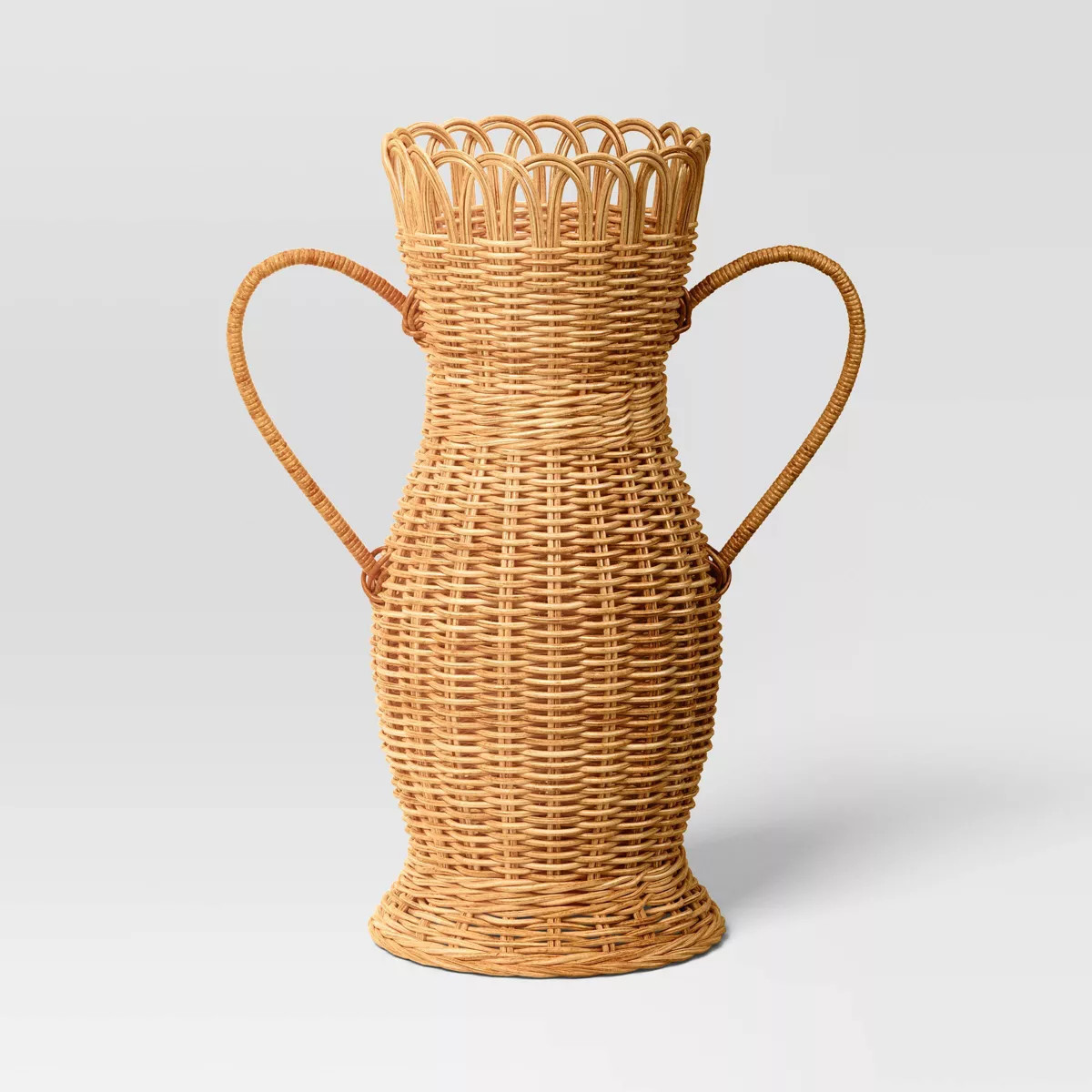 Loop Rim Wicker Vase - Threshold™ | Target