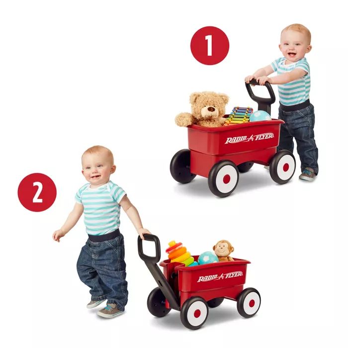 Radio Flyer My 1st 2 in 1 Wagon - Red | Target