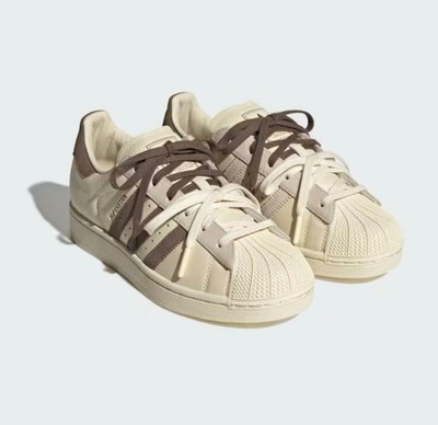 Adidas Superstar II 'Latte'  Molly-Mae Shoes UK 4 Ready to ship am 9/4 | eBay UK