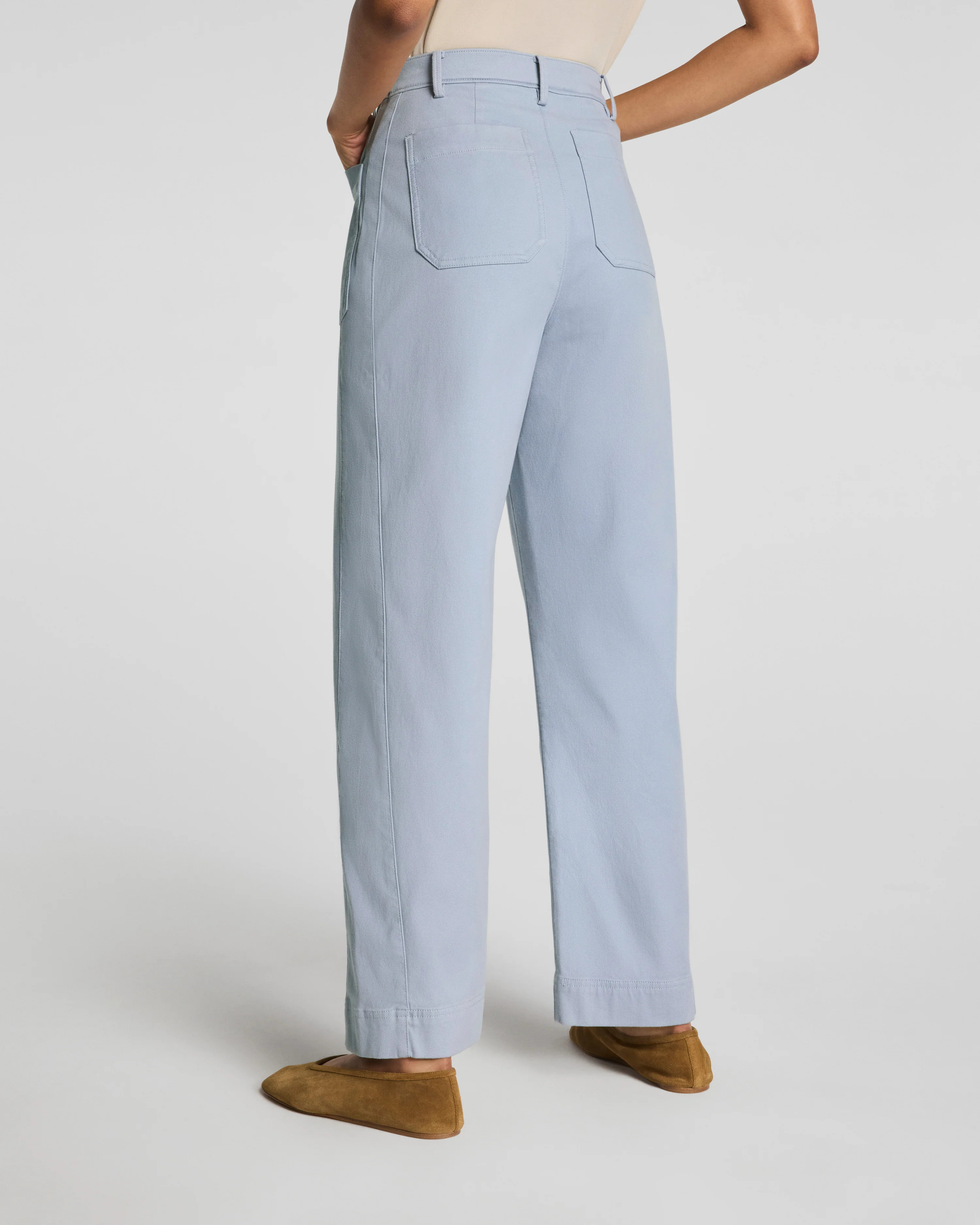 Utility Barrel Leg Pant with Patch Pockets | Spanx