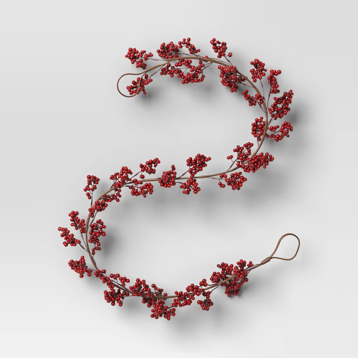 Mini Red Berry Christmas Garland - Threshold™ | Target